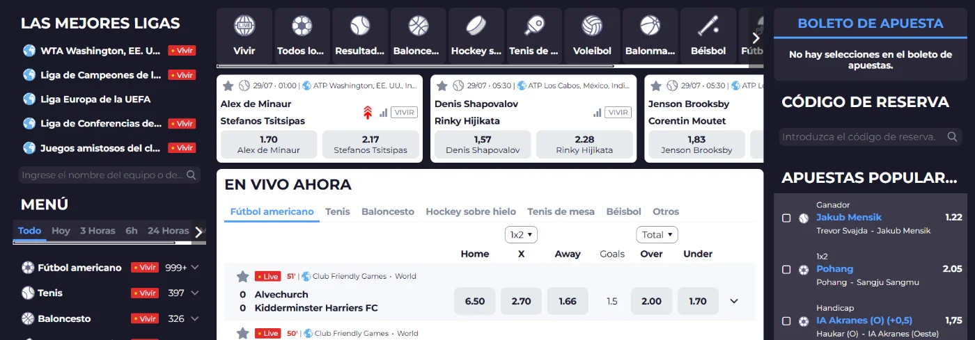Apuestas deportivas